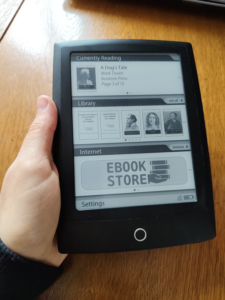Електронна книга Bookeen Cybook Odyssey CYBOY3S-BK