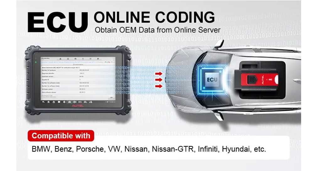 Autel MaxiCOM MK906PRO Maq Diagnóstico 31 Funções /Oficinas (NOVO)