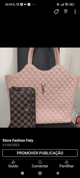 Mala camel+ porta moedas