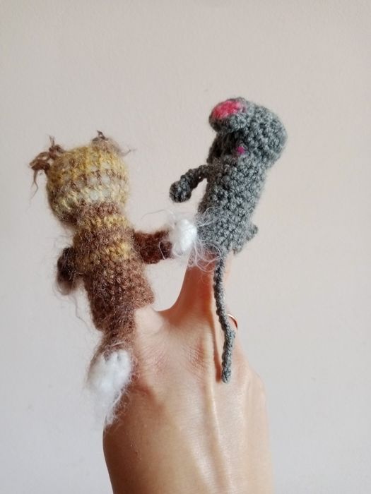 Іграшки на пальці для лялькового театру