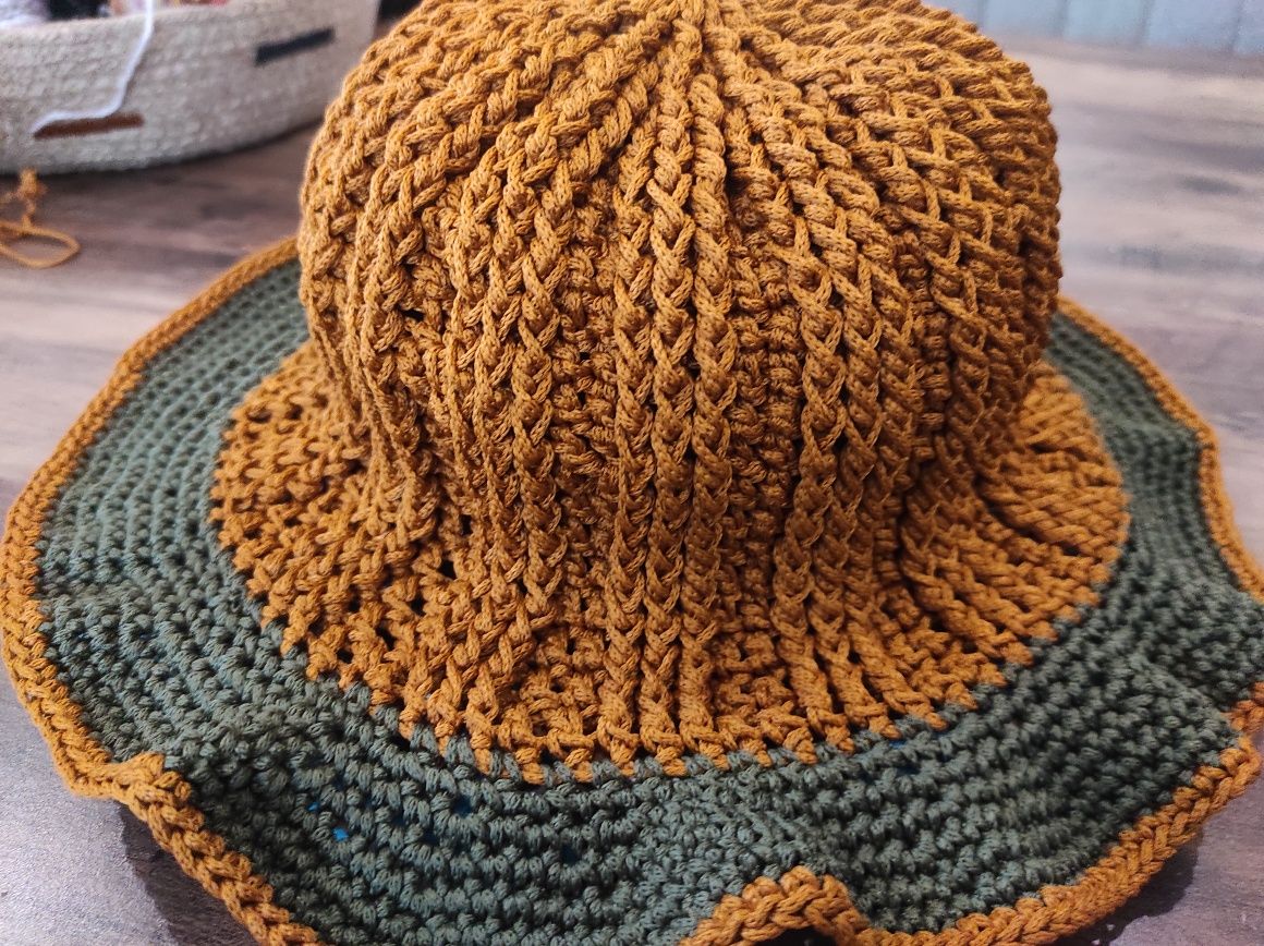 Chapéus de sol crochet