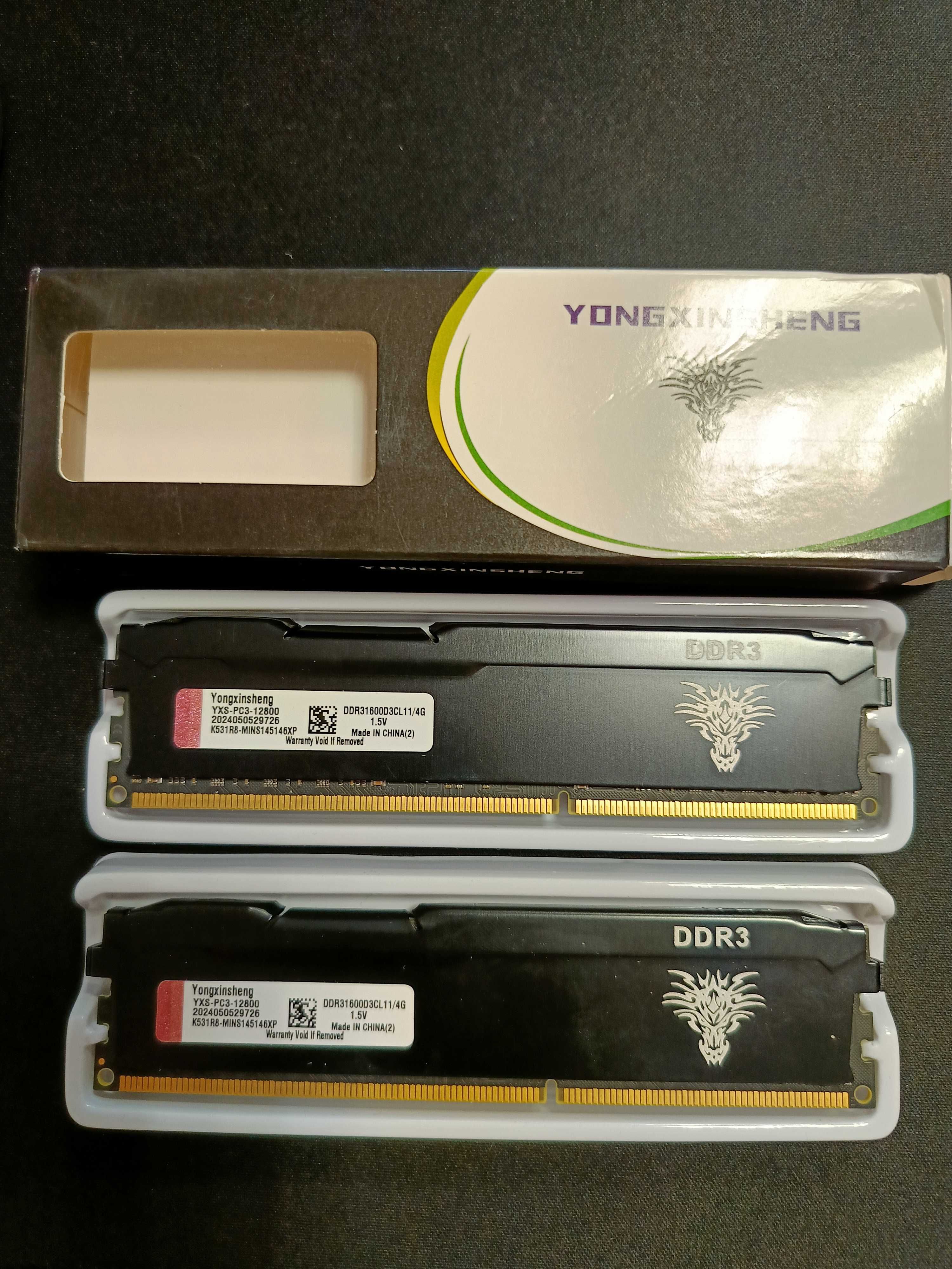 Zestaw DDR3 8 GB (4 GB x 2) Pamięć RAM do komputerów stacjonarnych