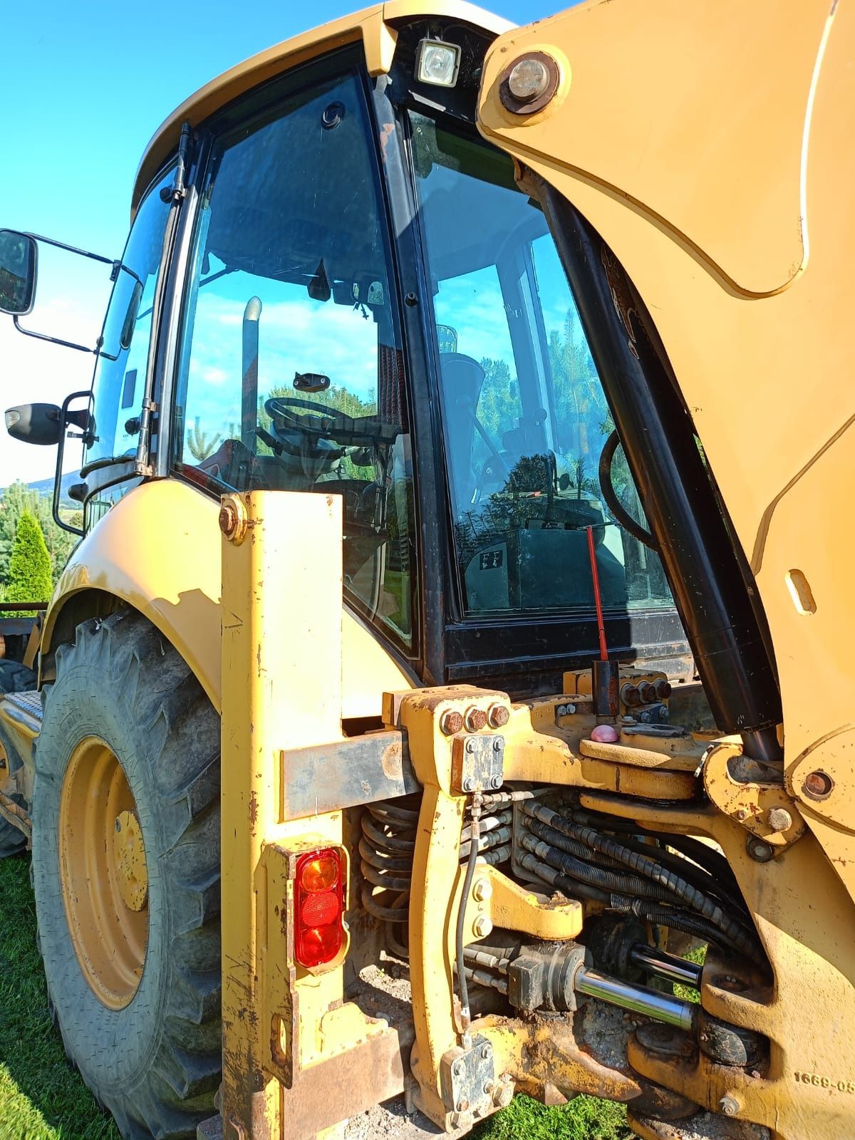 Koparko-ładowarka Caterpillar 428 E 2 klima 5 biegów    koparka  f vat
