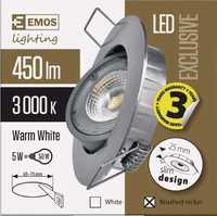 Oczko LED Exclusive 5W ciepła biel EMOS zv3222