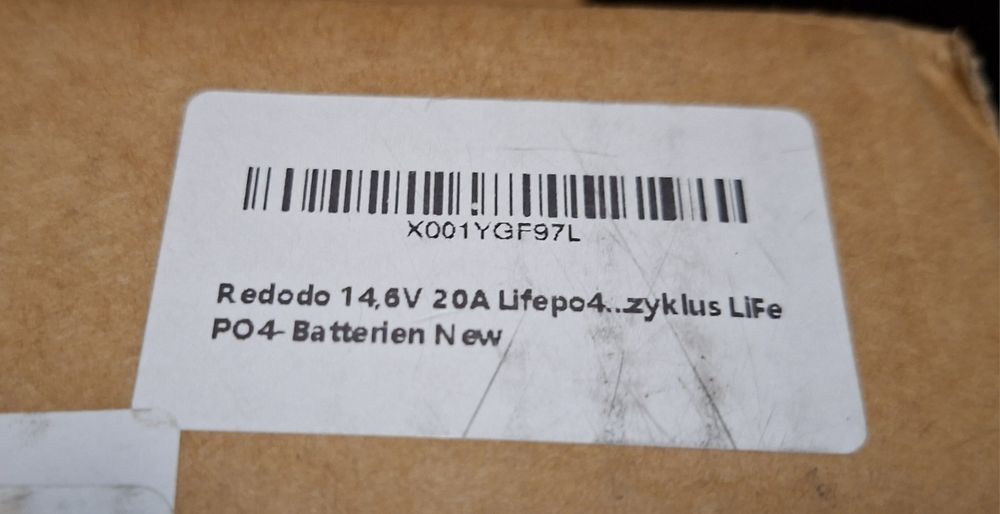 Redodo 14,6V 20A LiFePO4 зарядний пристрій для акумулятора