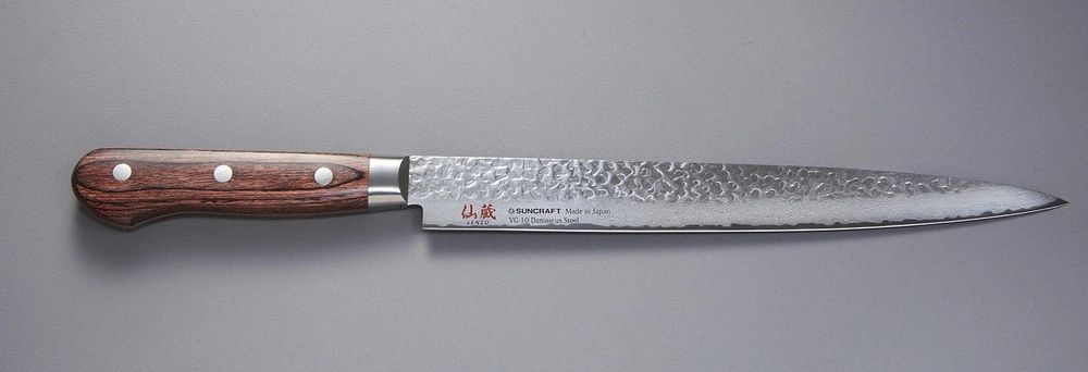 Nóż kuchenny Suncraft SENZO UNIVERSAL Slicer 240 mm [FT-05]