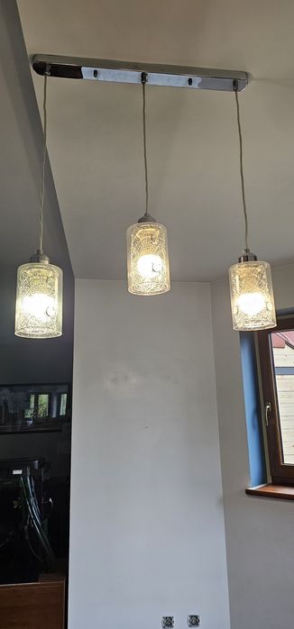 Lampa wisząca potrójna