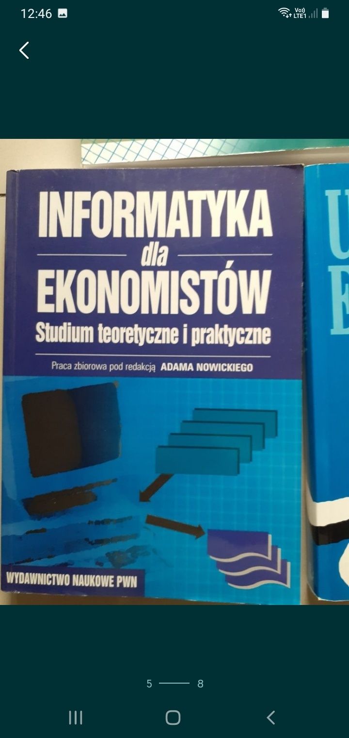 Podręcznik informatyka dla ekonomistów
