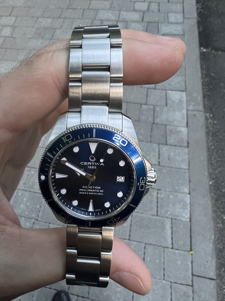Годинник Certina DS Action diver 38 mm