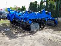 Nowa Brona Talerzowa 4 m POL GROM Zeus rozkładana hydraulicznie 560 mm