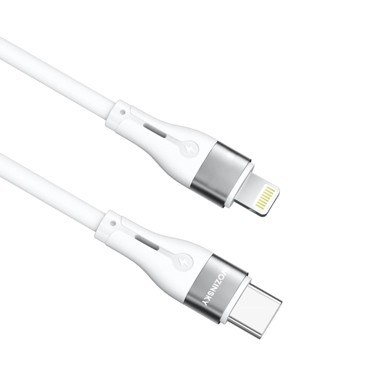 Kabel Wozinsky Wstcl1 Lightning / Usb-C Pd 27W 1 M - Biały