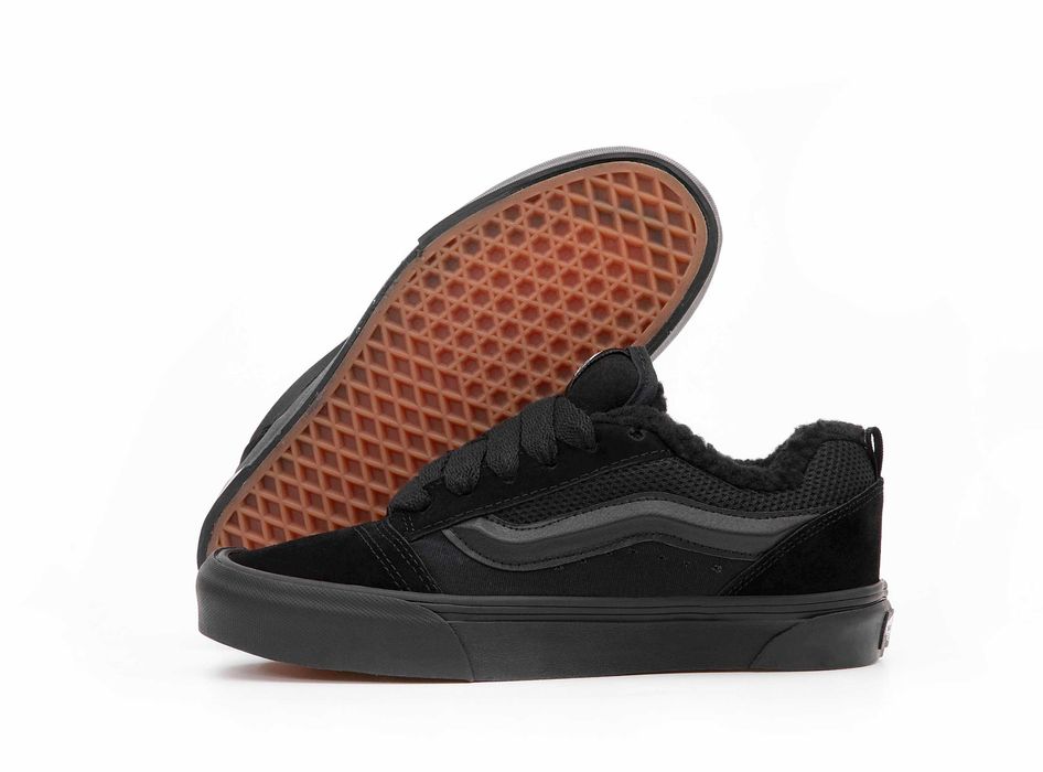 Зимние вансы KNU с МЕХОМ. Vans Old Skool KNU. УНИСЕКС