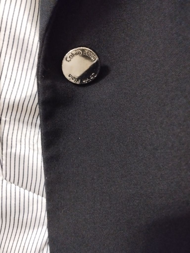 Granatowy żakiet/marynarka Calvin Klein rozmiar XS