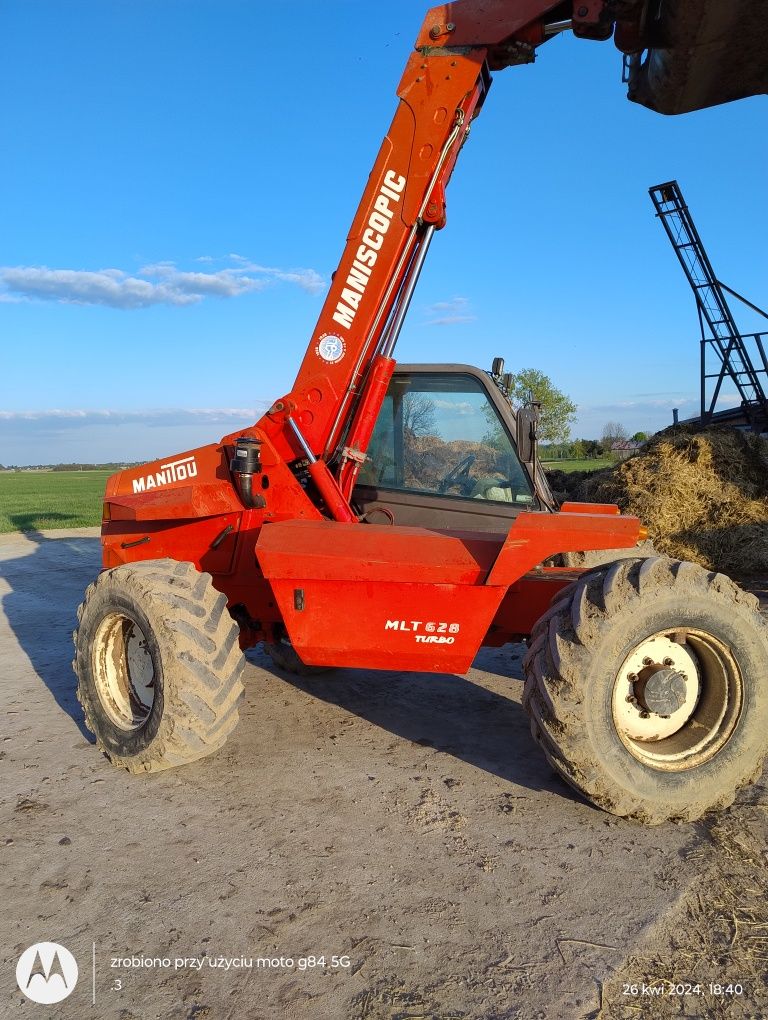 Ładowarka teleskopowa Manitou mlt 628