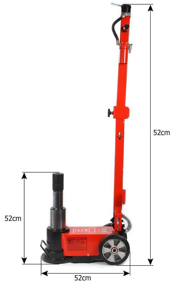 Podnośnik hydrauliczno-pneumatyczny  30/15T BJC TIR