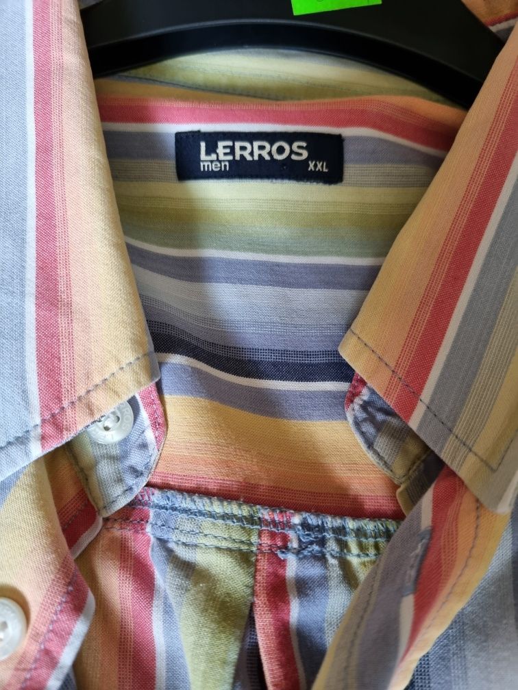 Koszula w kolorowe paski Lerros Men XXL