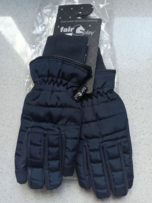 Nowe rękawiczki jeździeckie Fair Play r. 10