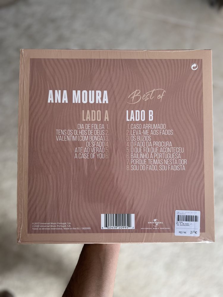 Vinil LP Ana Moura Best Of