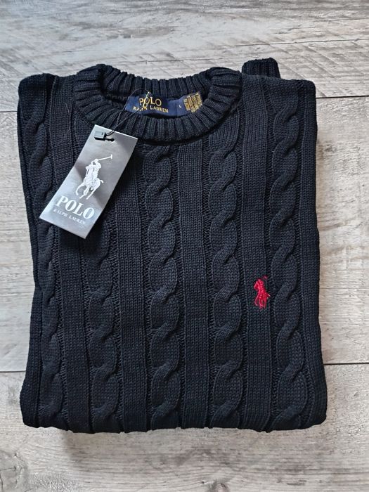 Sweter warkocz męski Polo Ralph Lauren