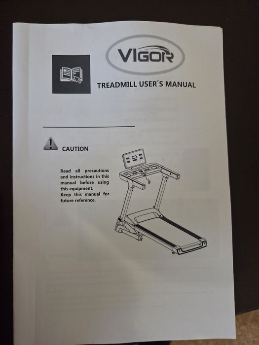 Бігова доріжка на 150 кг. Vigor XPL1200.