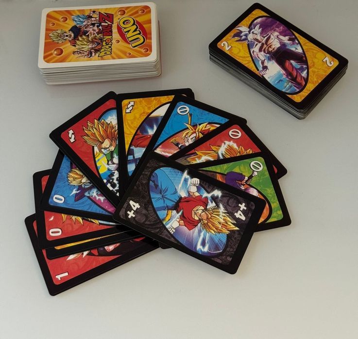 Cartas uno dragon ball