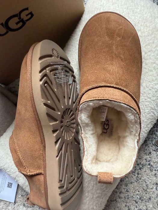 Жіночі зимові уггі UGG Classic Micro Chestnut (коричневі) u9923