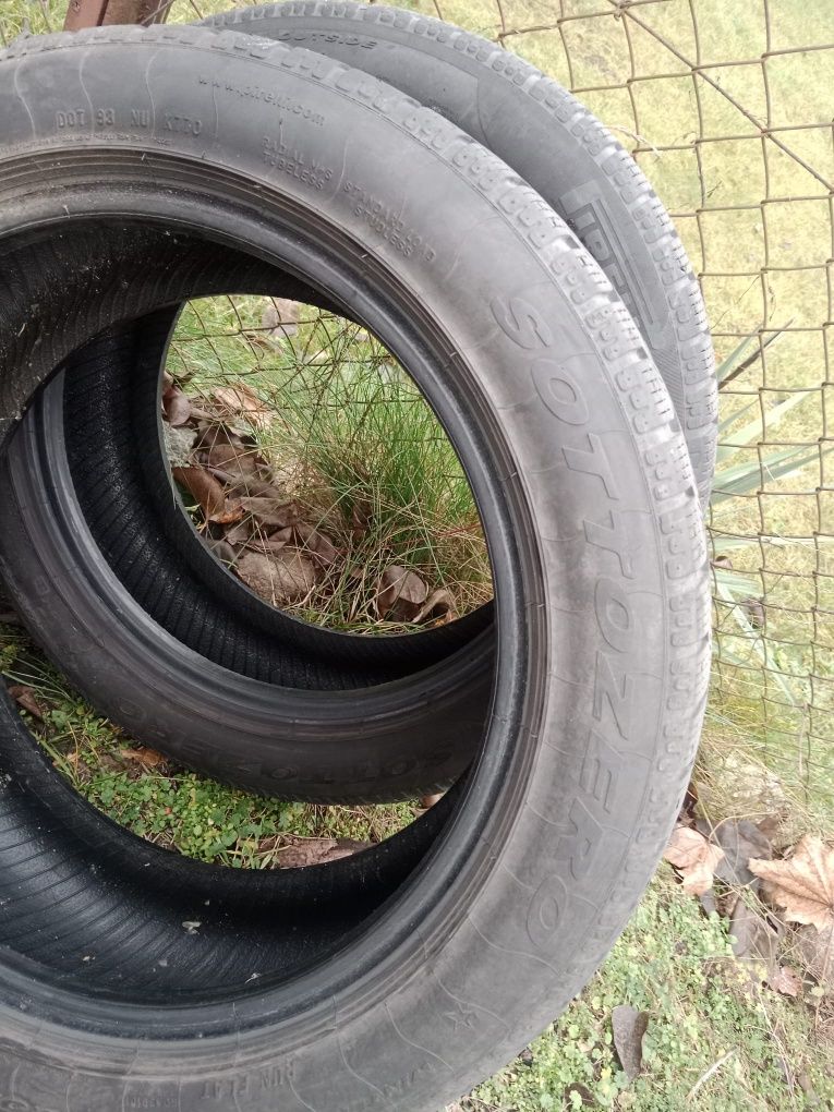 Opony Zimowe 225/50 r17 Pirelli wzmacniane  6mm bieżnika 2 szt