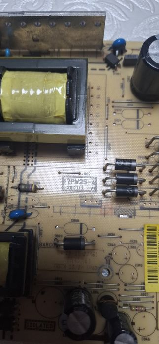 Placa da fonte vestel 17pw25-4