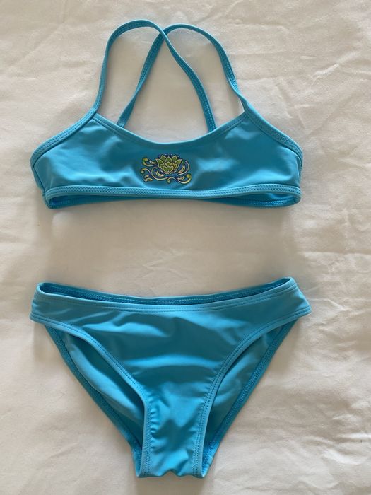 Stroj kapielowy bikini niebieskie