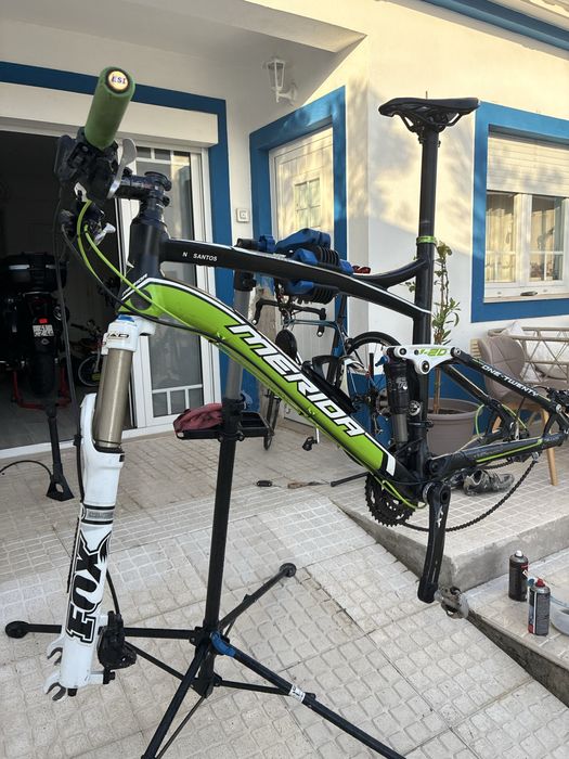 Merida one-twenty XT-Edition. Equipada com XT, suspensao fox 120.