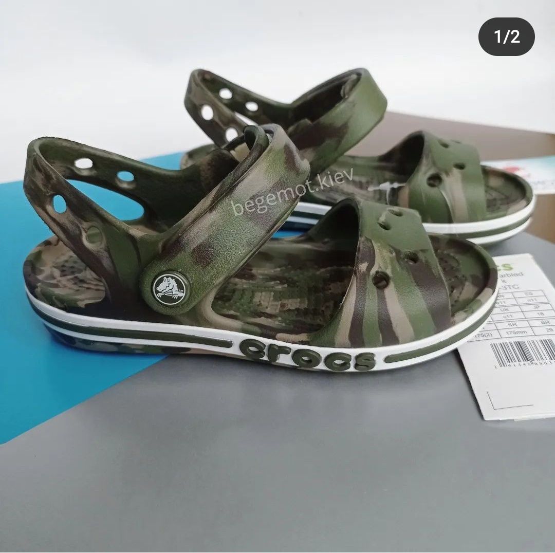 Дитячі сандалі crocs baya c6 c7 c8 c9 c10 c11 c12 c13 J1 J2