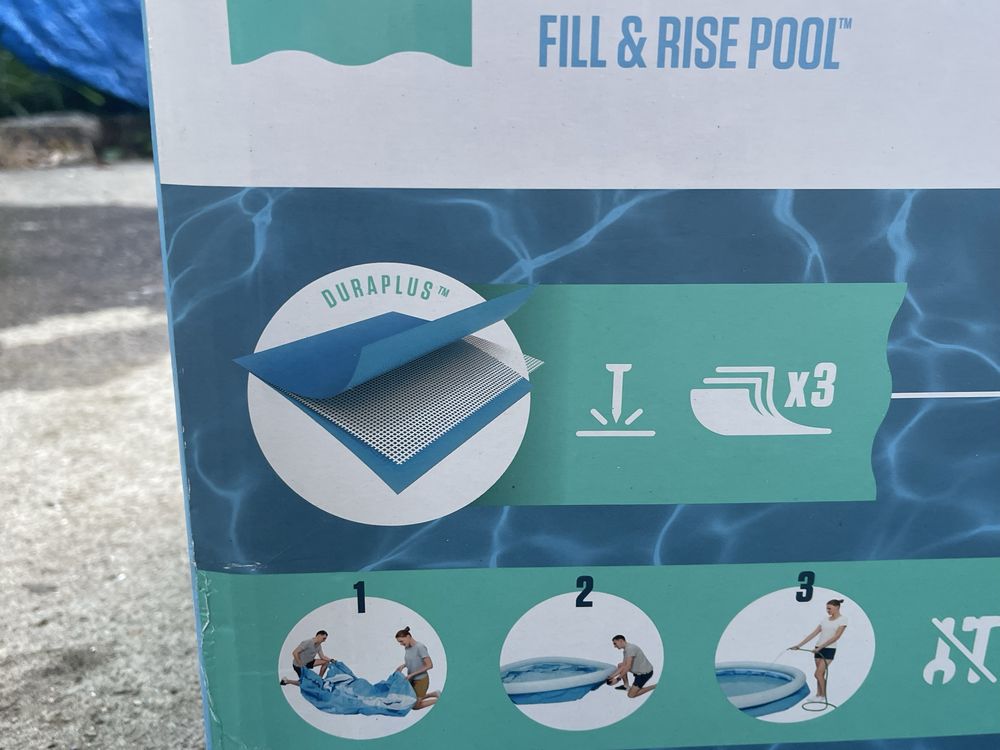 Piscina bestway como nova