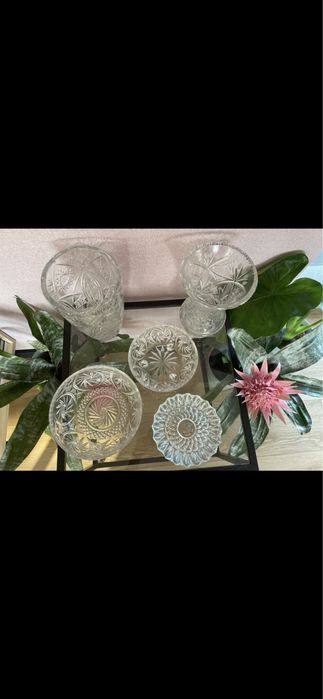 Krysztaly PRL stan WITRYNOWY