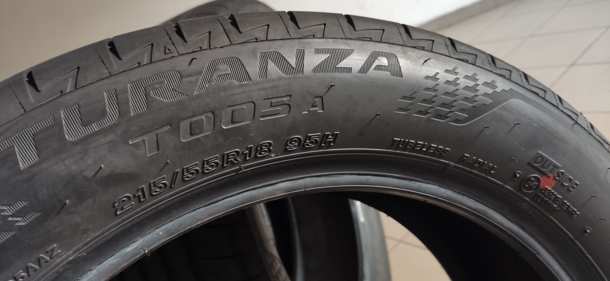 Резина R-18 215/55 95H "Bridgestone" Turanza T005, шины