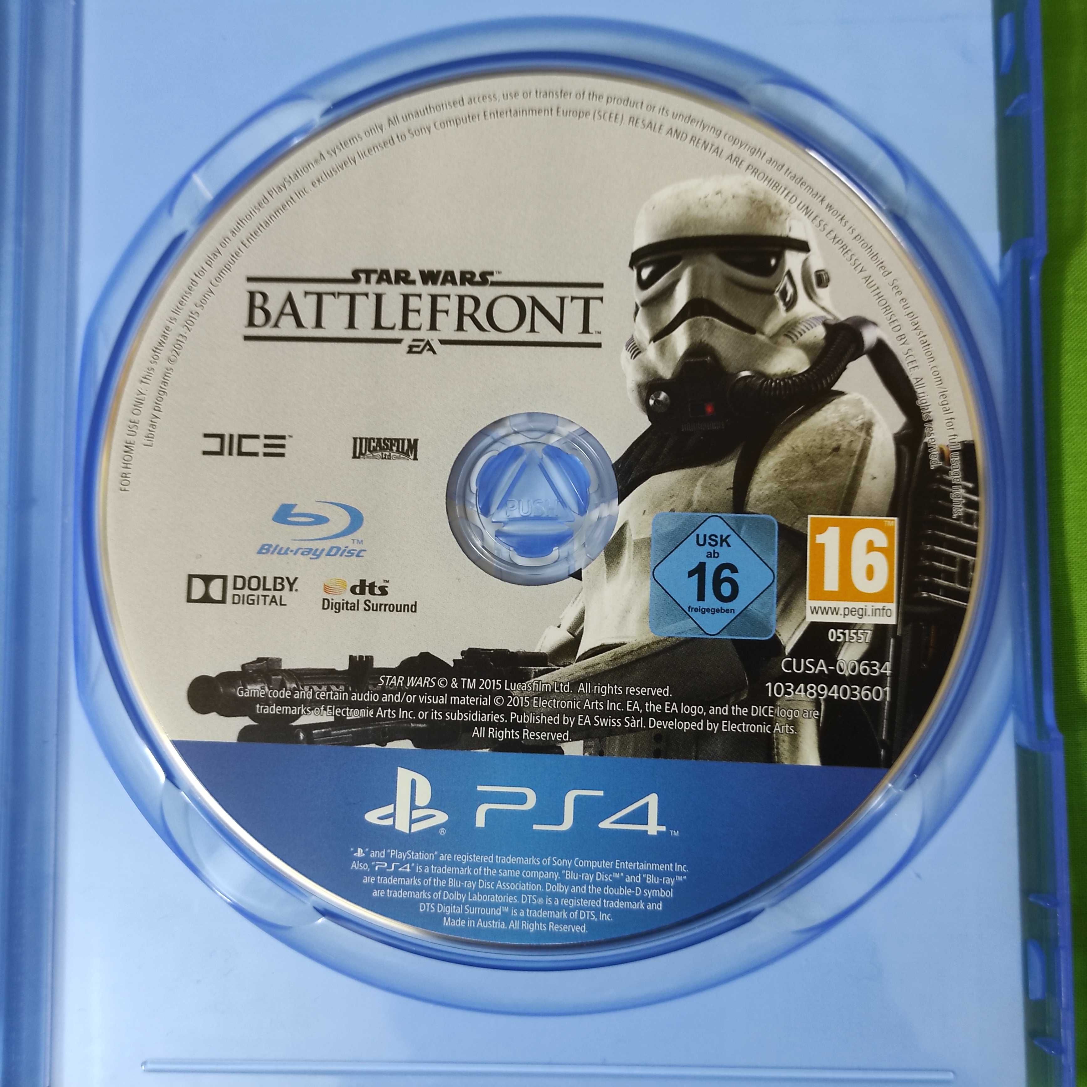 Игровой диск BATTLEFRONT - для игровой консоли PlayStation 4
