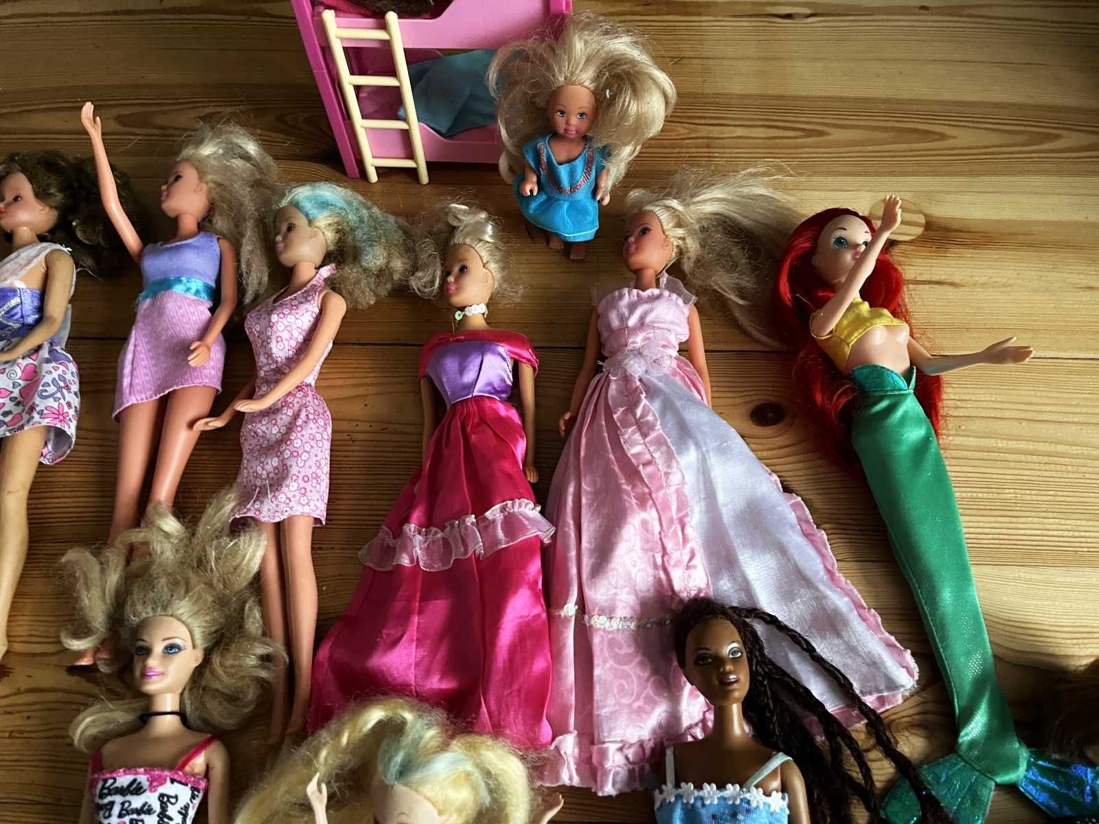 Lalka Lalki Barbie Ken 12 szt +2 dzidziusie