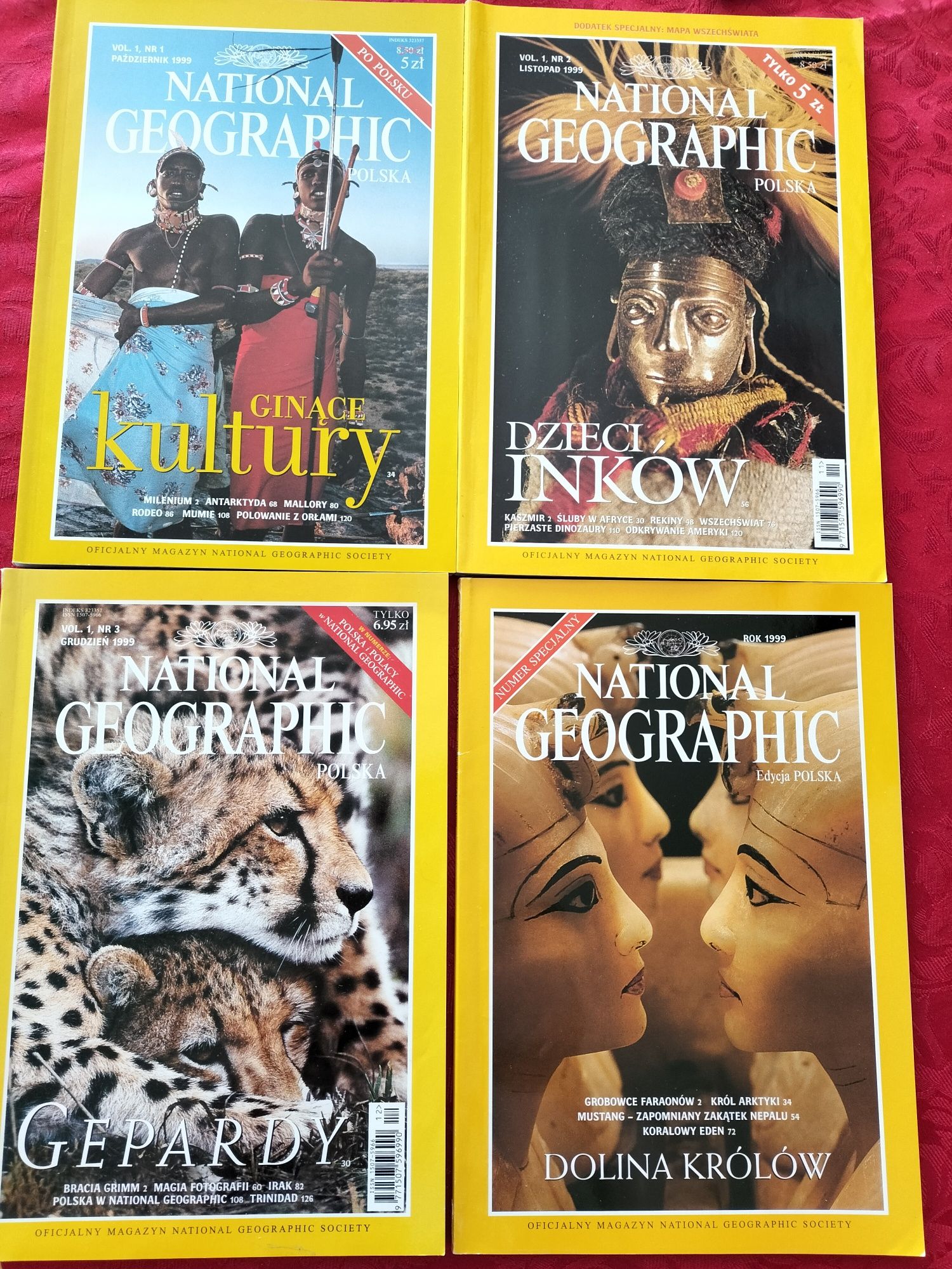 National Geographic 1999, 2000, 2004