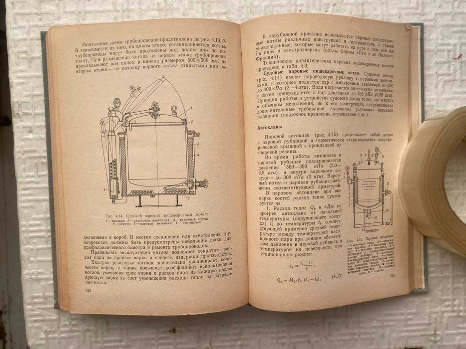 Тепловое оборудование предприятий общественного питания.