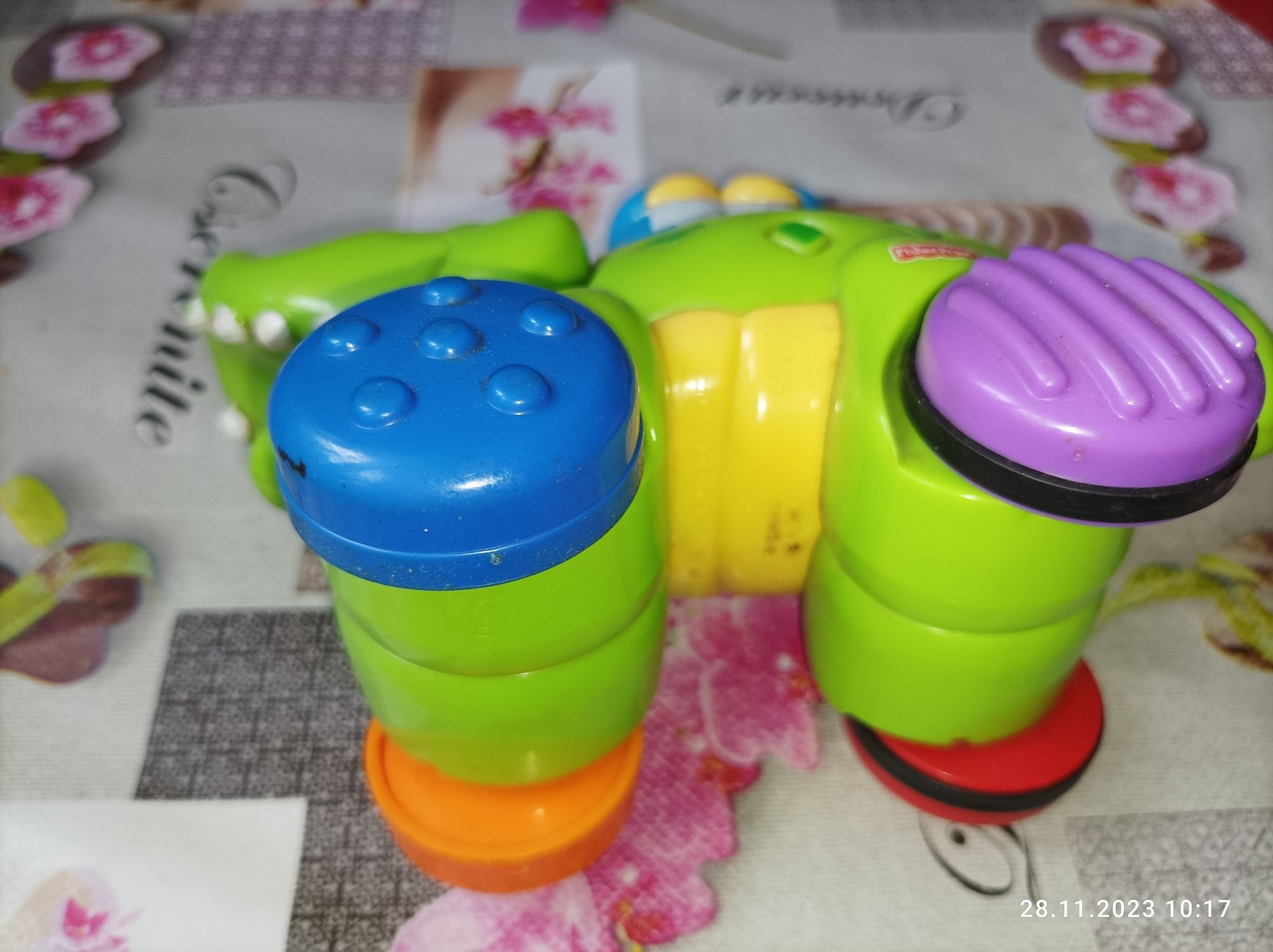 Zabawka jeżdżąca krokodyl Fisher Price