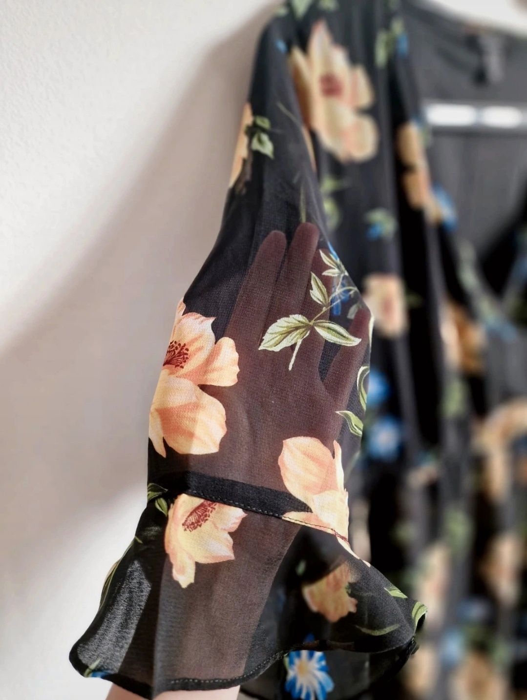 Sukienka w kwiaty floral roz. 46, New Look, maternity, plus size