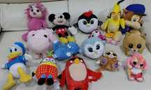 Conjunto de peluches
