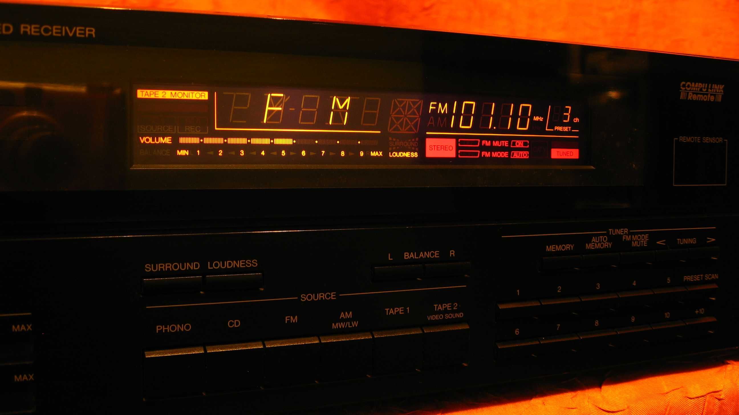 JVC RX-301L AMPLITUNER wzmacniacz radio oryginał testowany