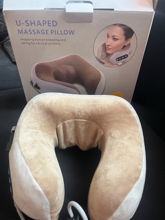 Масажна подушка масажер з ефектом пам’яті