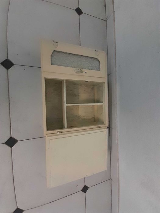 Armário de parede para casa banho, vintage