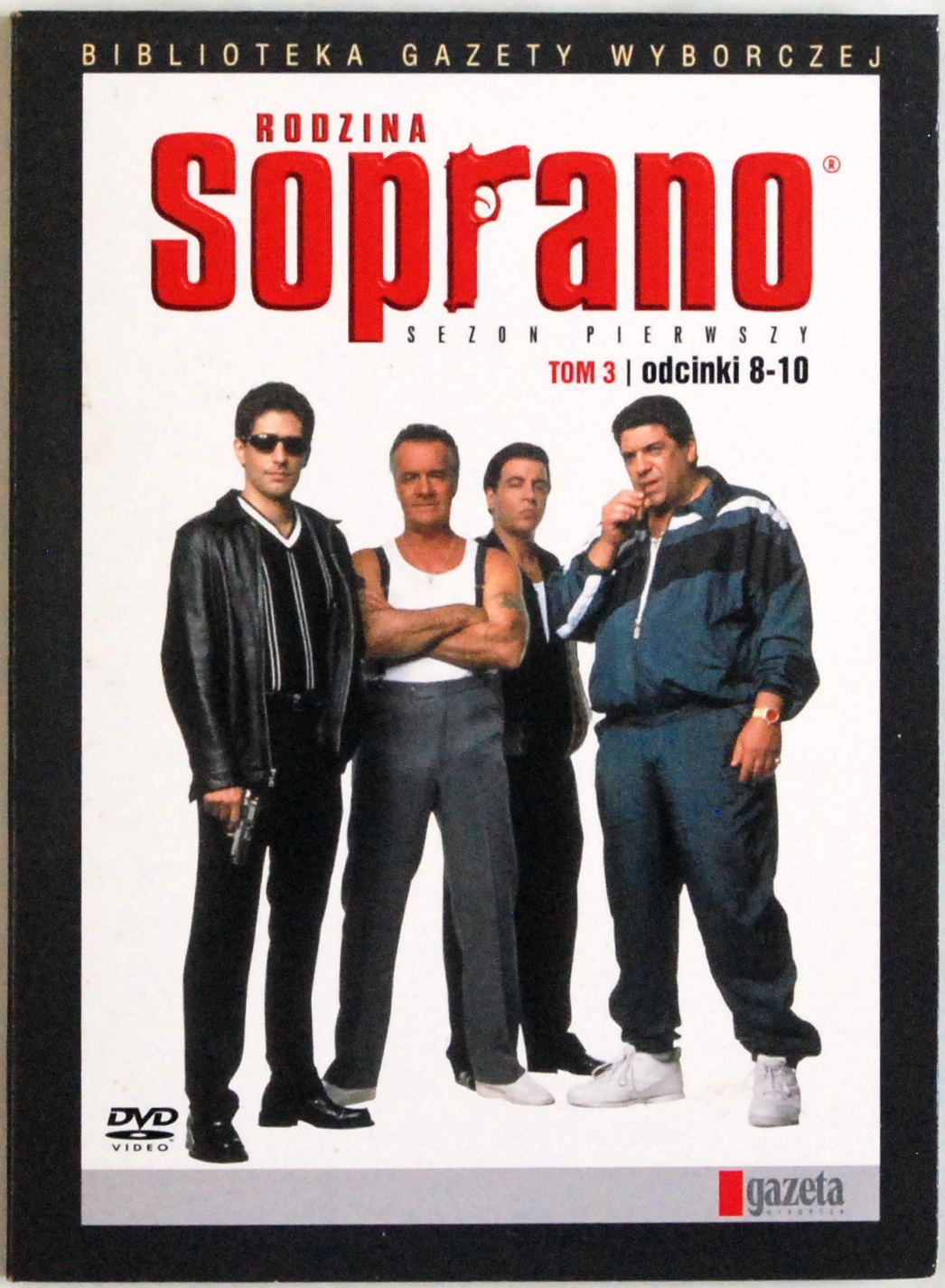 DVD Rodzina Soprano - Sezon 1 - odcinki 8-10