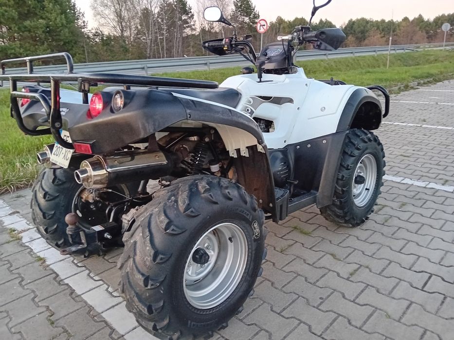 Tbg 400 sprowadzony 6 tys przebiegu