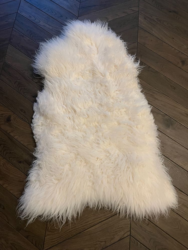 Skóra z owcy duża naturalna 110cm