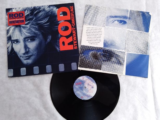 Rod Stewart-Camouflage-LP-USA-1984