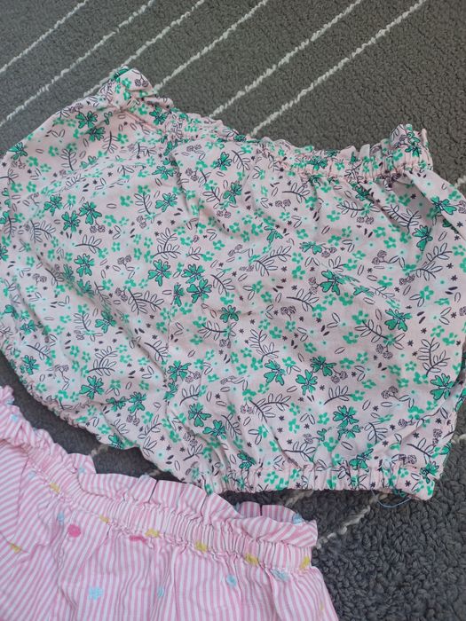 Spodenki dla dziewczynki h&m 74/80