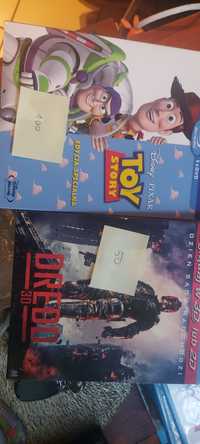 ToyStory i DReed filmy blu ray Rez